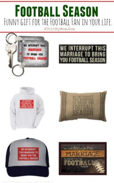 We interupt this marriage for football season, funny gift idea for the ulimate football fan. Football man cave room decor for football parties