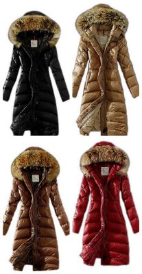 fur lined puffy winter coat knee length