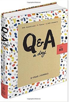 q and a for teens, daily prompt journal, gift idea, journal, journal for teens