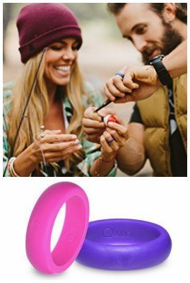 silicone rings crossfit outdoor wedding band