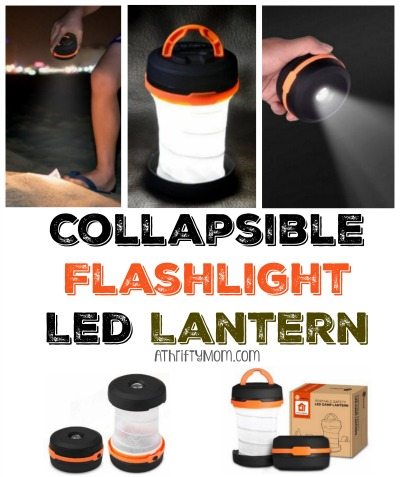 Camping or outdoors gift idea, perfect for boy scouts Collapsible Flashlight Led Lantern