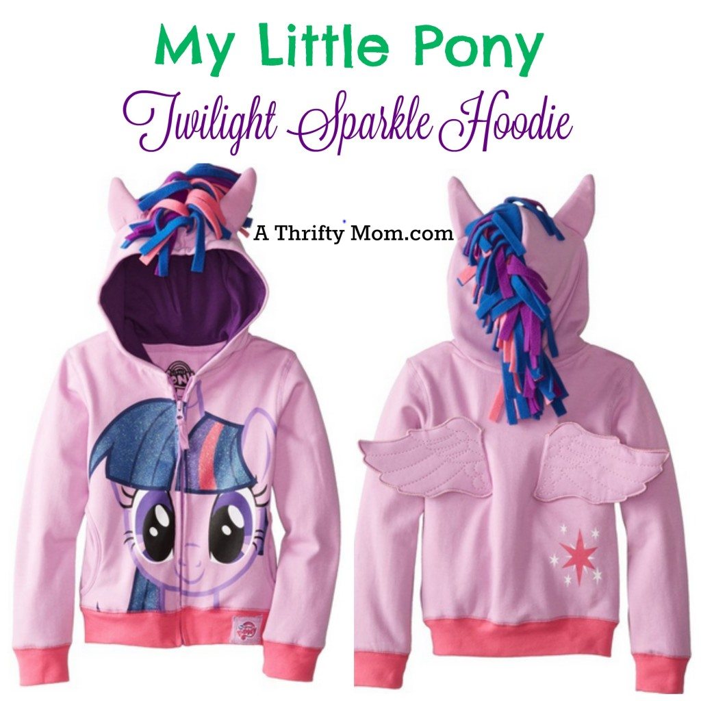 My Little Pony Twilight Sparkle Hoodie for girls