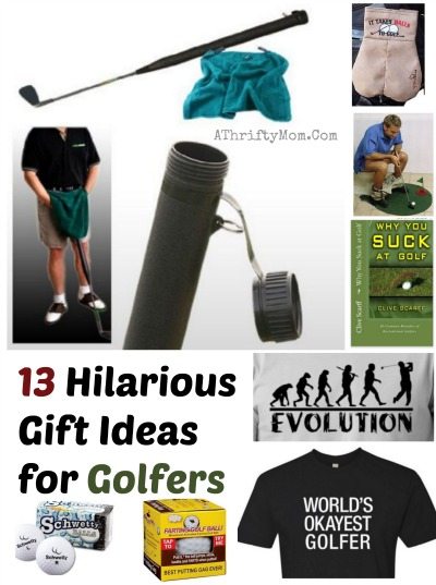 13 hilarious gift ideas for golfers ~ Gag Gift or White Elephant gifts – A  Thrifty Mom
