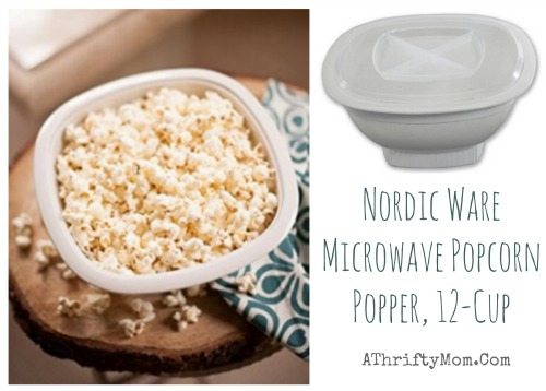 Nordic Ware Microwave Popcorn Popper, 12-Cup
