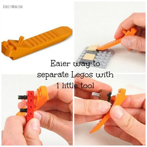 easier way to separate legos, legos, bricks, life hack