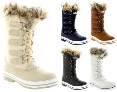 winter fur boot snow boot