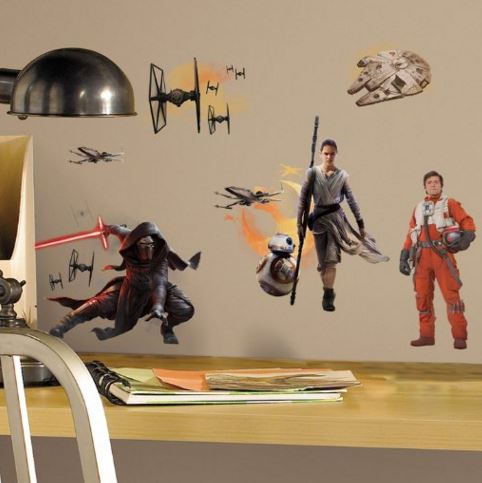 Star Wars wall vinyl decal set