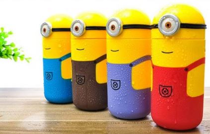 How to get kids to drink more water – Minion Water Bottle – A Thrifty Mom
