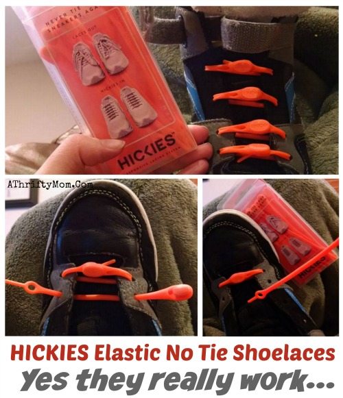 HICKIES Elastic No Tie Shoelaces gift ideas for kids parenting hacks