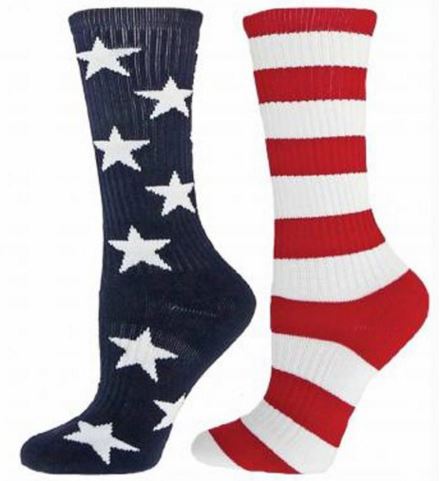 American flag socks