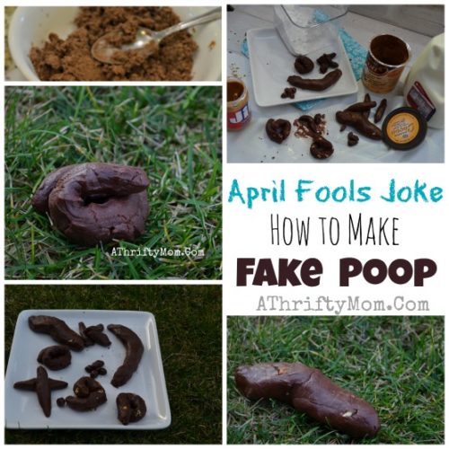 April Fools Prank Ideas, Easy tricks for April Fools gag, Fake Edible Poop, Gross gags or white elephant gift, silly pranks for kids