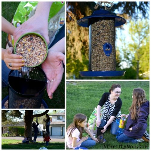 Bird feeders at ACE Hardware, where to buy birdfeeders, how to make bird feeders with your family, family activities to do outside, ad