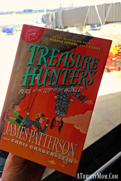 james patterson book Treasure Hunters, if you need a book for your middle schooler to read you are going to love this