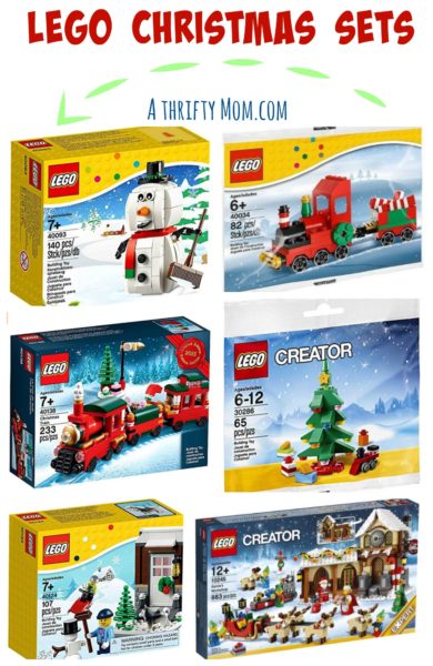 lego christmas train set