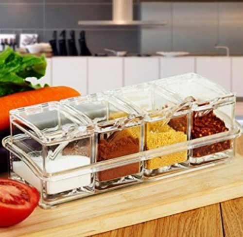 Clear storage containers