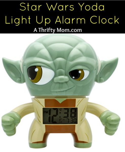 Star Wars Yoda Light Up Alarm Clocks