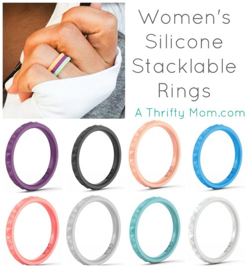 Women's Silicone Stackable Rings