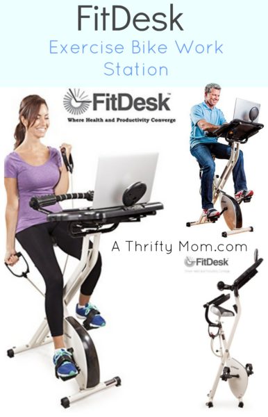 fitdesk 2.0 desk exercise bike with massage bar