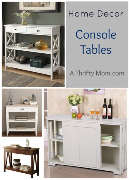 Home Decor Console Tables