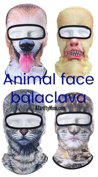 Animal face balaclava