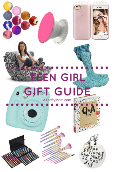 Gift guide for teen girls