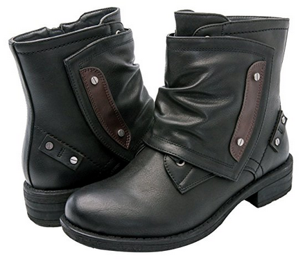 Women's Wrap Around Buckle Ankle Boots