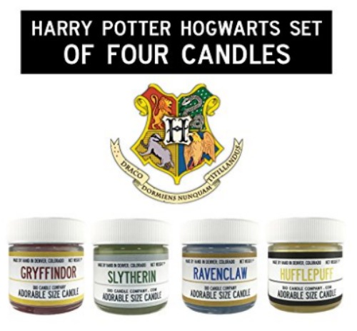 Harry Potter Hogwarts candle set