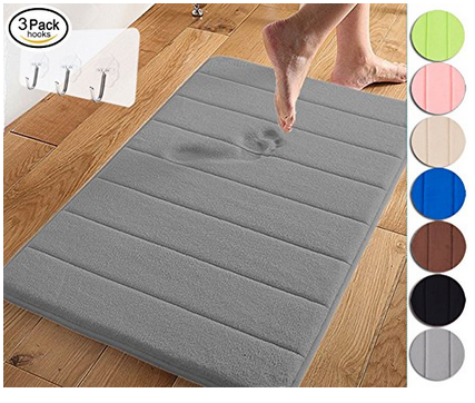 Memory Foam Bath Mat Large Size 31 5 By 19 8 Inch Maximum