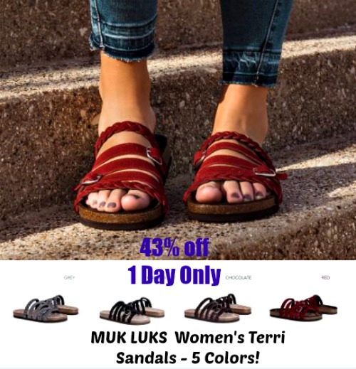 muk luks terri sandals