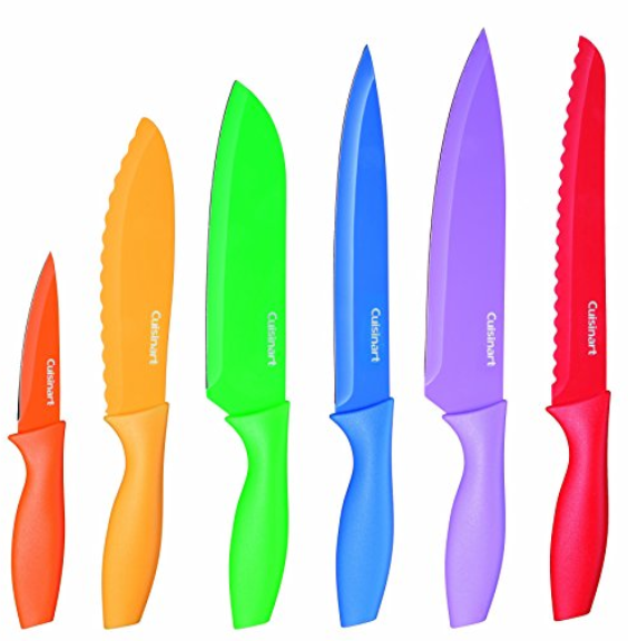 Cuisinart Multicolor 12-Piece Knife Set