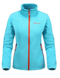 Women’s Fleece Jacket – Waterproof & Stain Repellent, Ultra Soft Plush Lining & Optional Hoodie – Full-Zip