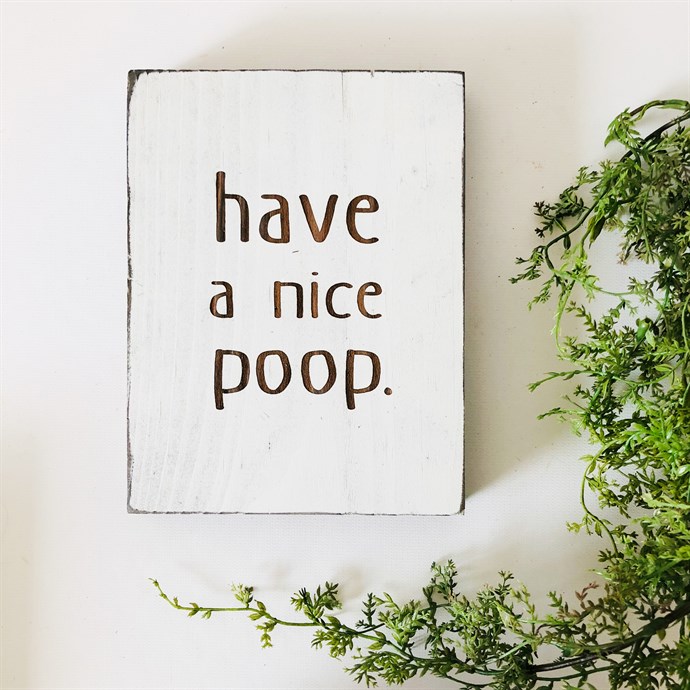 Funny bathroom signs and more - A Thrifty Mom - Recipes, Crafts, DIY and  more