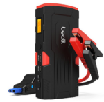 12V Portable Car Jump Starter (up to 7.5L Gas Or 5.5L Diesel) with Smart Jumper Cables Auto Battery Booster Power Pack