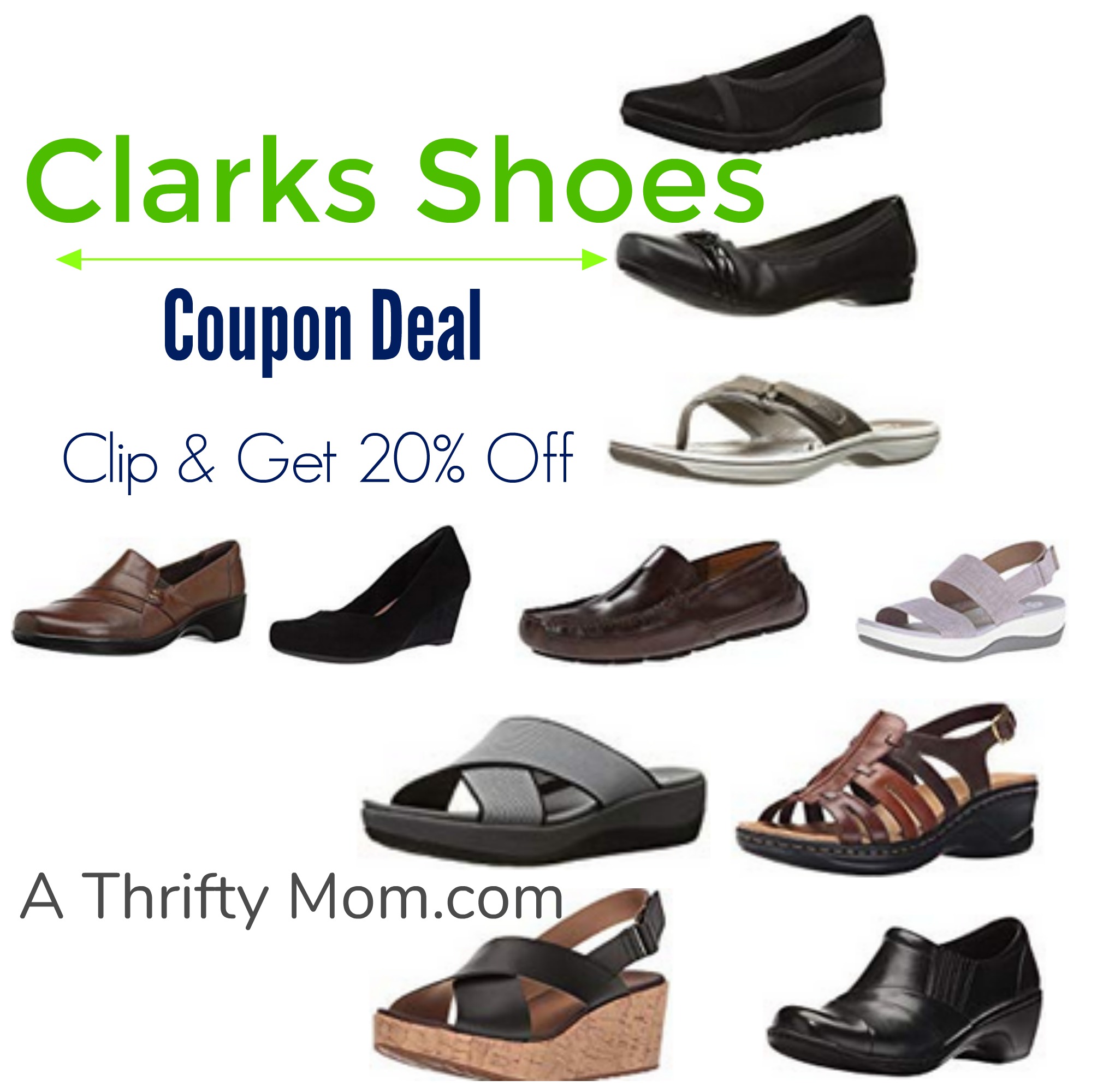 clarks shoes 20 off coupon