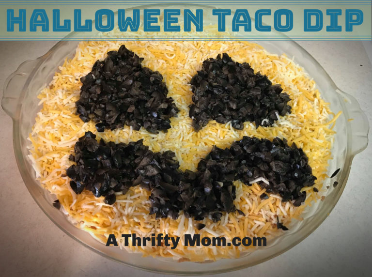 Halloween Taco Dip