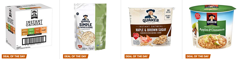 Save on Quaker Breakfast Favorites