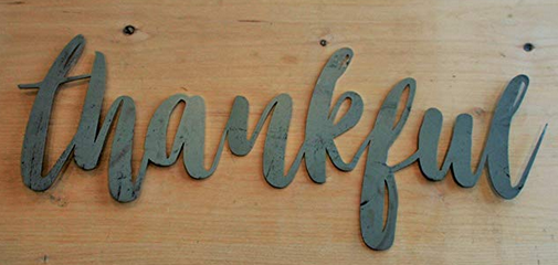 welcome small size Raw Steel Unpainted Word Art 