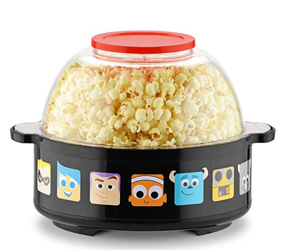 Pixar popcorn popper and bowl