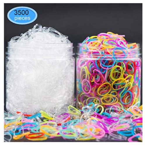 Pack of 3500 hair elastics
