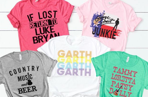 Country music tees