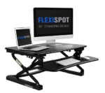 FlexiSpot Stand up Desk – 35 Height Adjustable Standing Desk Riser, Stand up Desk for Dual Monitors