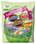 MARS Chocolate & More Easter Spring Candy Variety Mix 35.8-Ounce 110-Piece Bag