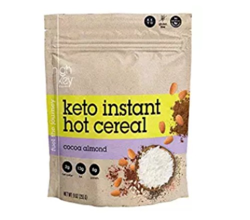 Grain free instant hot cereal