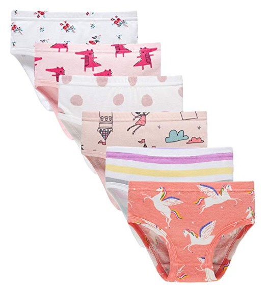 Toddler/ girl underwear 6 packs