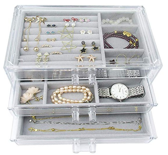 Acrylic jewelry box