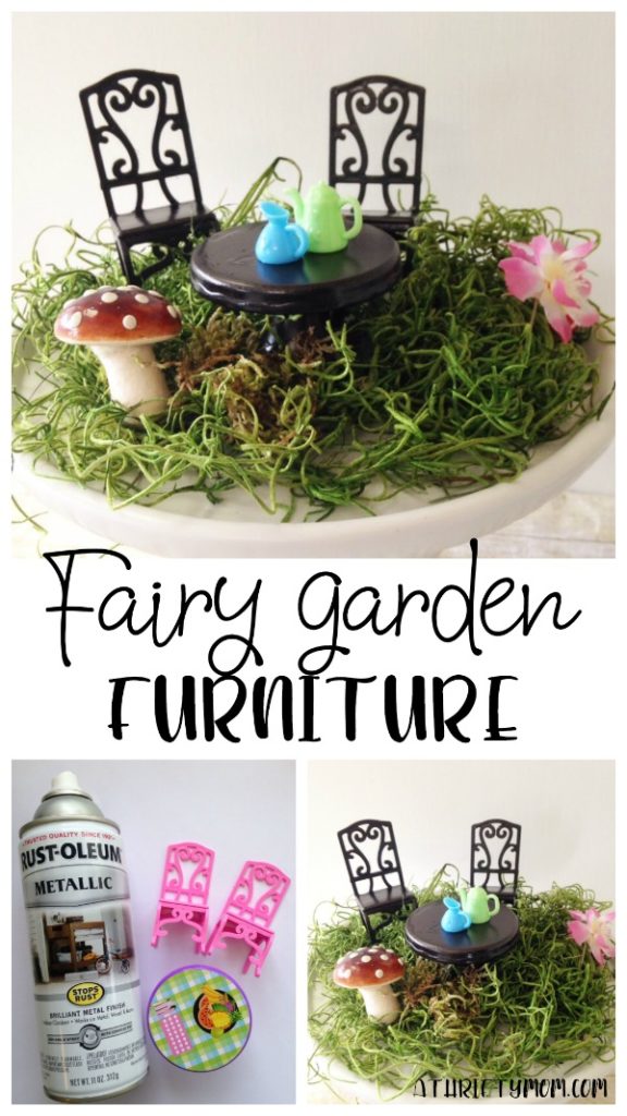 Fairy garden furniture