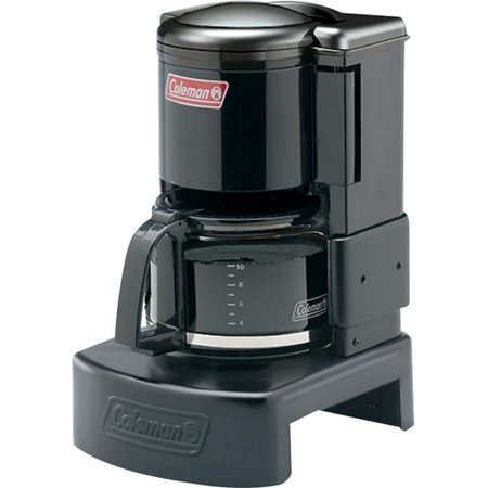 Grill top coffeemaker for camping