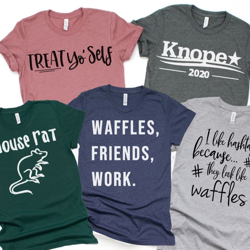 Parks and Rec tees