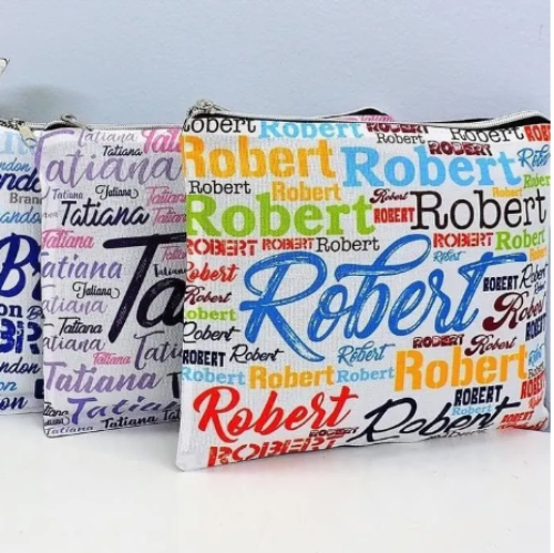 Personalized pouch bags