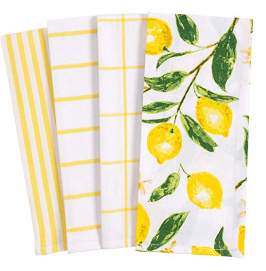 Lemon kitchen towel set